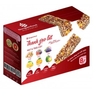 Thanh Gạo Lứt Hạt Vị Trái Cây